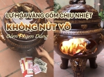lư hoá vàng gốm Bát Tràng