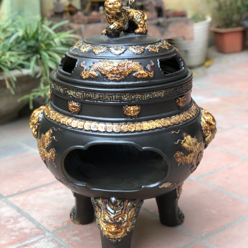 lư hóa vàng cỡ lớn