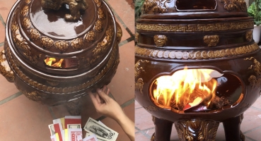 lư hóa vàng mã đỉnh hóa vàng