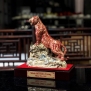 Tượng phong thủy Xích Hổ vẽ vàng kim